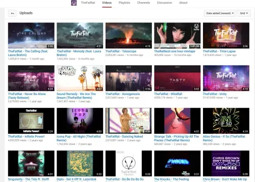 TheFatRat roalty free music youtube channel